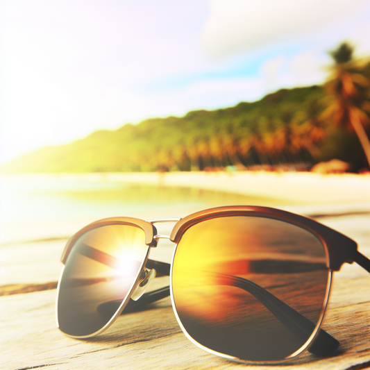 Moderne solbriller med spejlglas: Stilfuld UV-beskyttelse og reduceret blænding. Ideelle til både byliv, strand og sport.